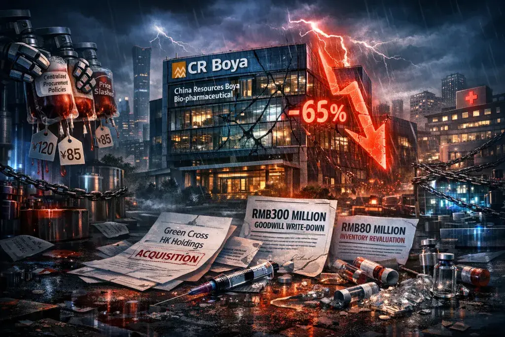 China Resources Boya Bio-pharmaceutical Warns of Sharp 2025 Profit Decline