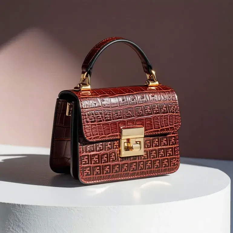Textured-Leather Mini Bag Redefines Compact Luxury with Signature Craftsmanship