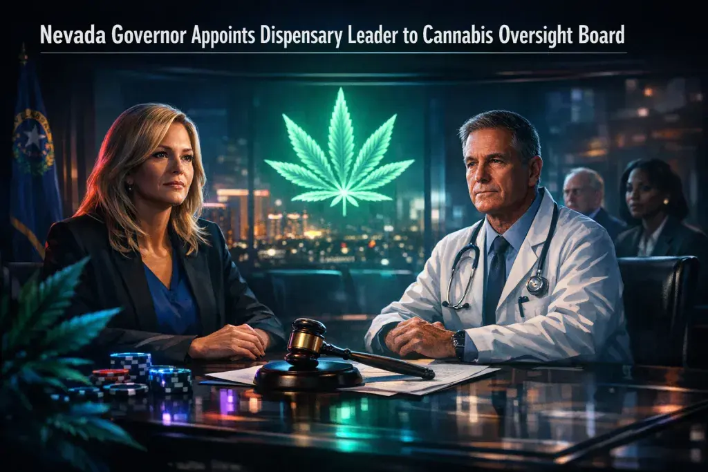 Nevada Governor Appoints Dispensary Leader to Cannabis Oversight Board