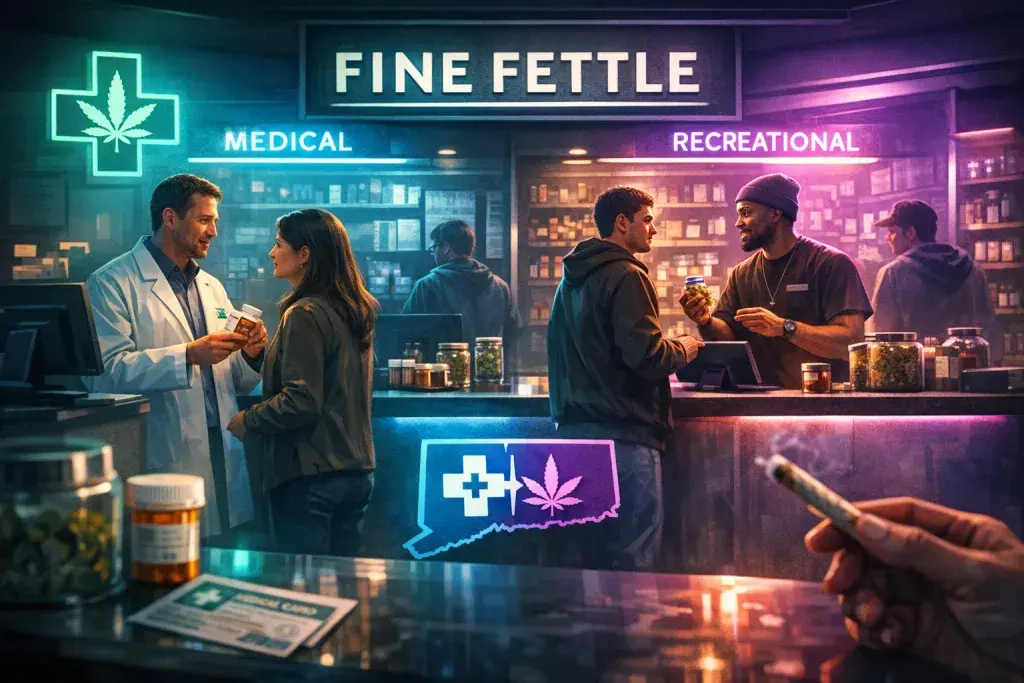 Fine Fettle Converts All Nine Connecticut Dispensaries to Hybrid Model on January 15