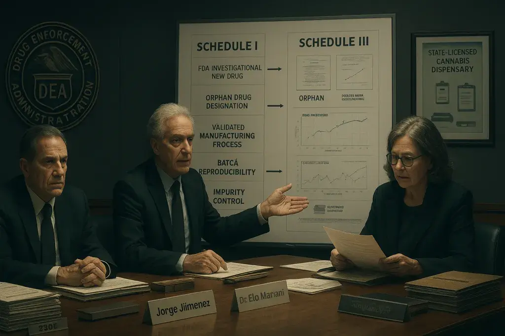 Enforcement Veterans and Scientists Challenge DEA's Marijuana Rescheduling Framework