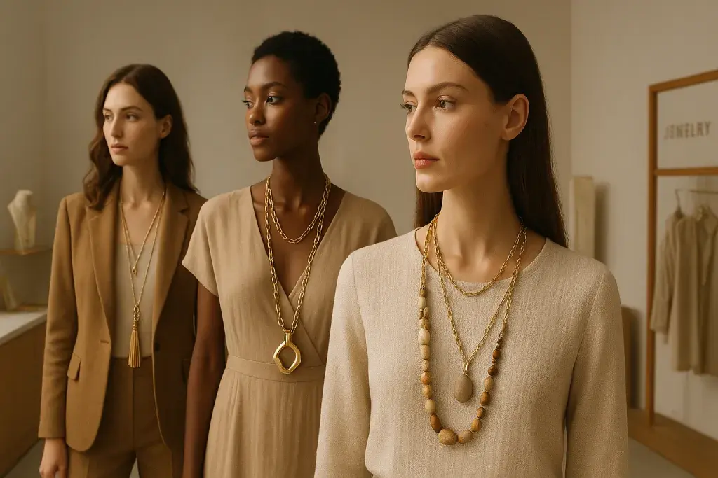 Long Necklaces Reclaim Jewelry's Center Stage With a Modern, Versatile Edge