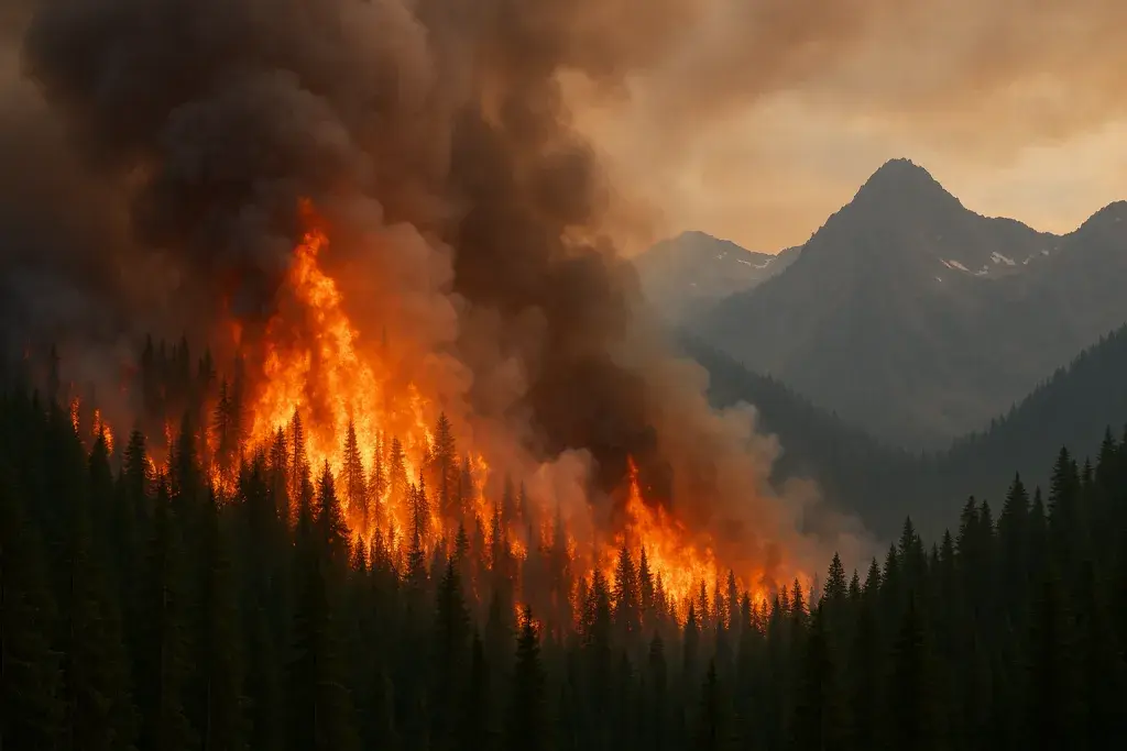 Cross-Border Wildfire Forces Ross Lake Closures and Trade Disruption Risk
