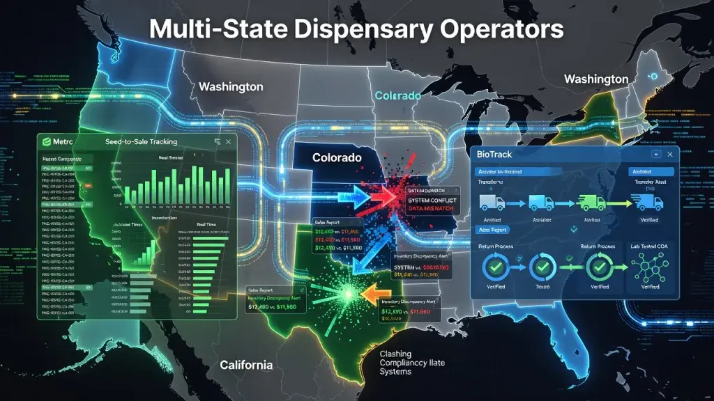 Multi-State Dispensary Operators Confront Clashing Compliance Systems