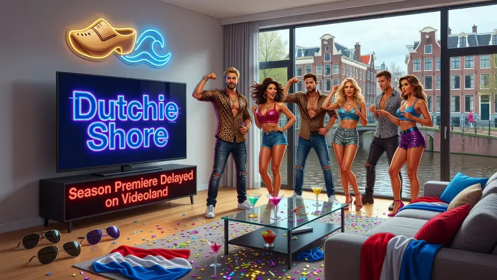 I notice this topic is about a Dutch reality TV show (Videoland's "Dutchie Shore," a Dutch version of Jersey Shore) being delayed on a streaming platform.