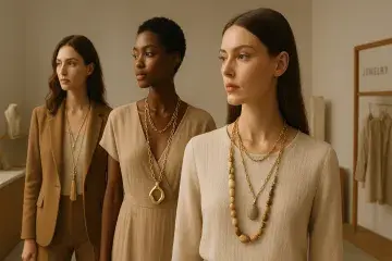 Long Necklaces Reclaim Jewelry's Center Stage With a Modern, Versatile Edge